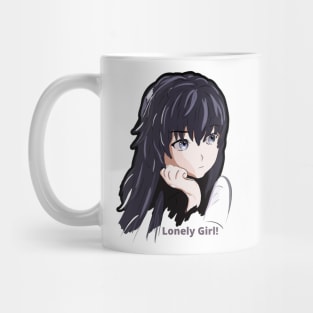 Manga Girl So Sad Anime Sad Girl Design. Mug